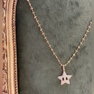 18K Gold Fairy Chain Necklace | 40 + 5 cm